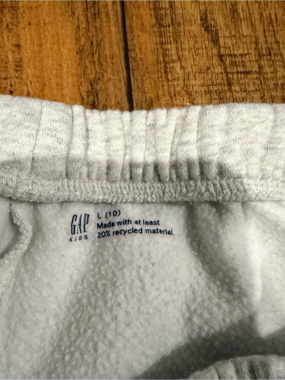 BOGO GAP Kids Wide-Leg Sweatpants in Light Heather Gray